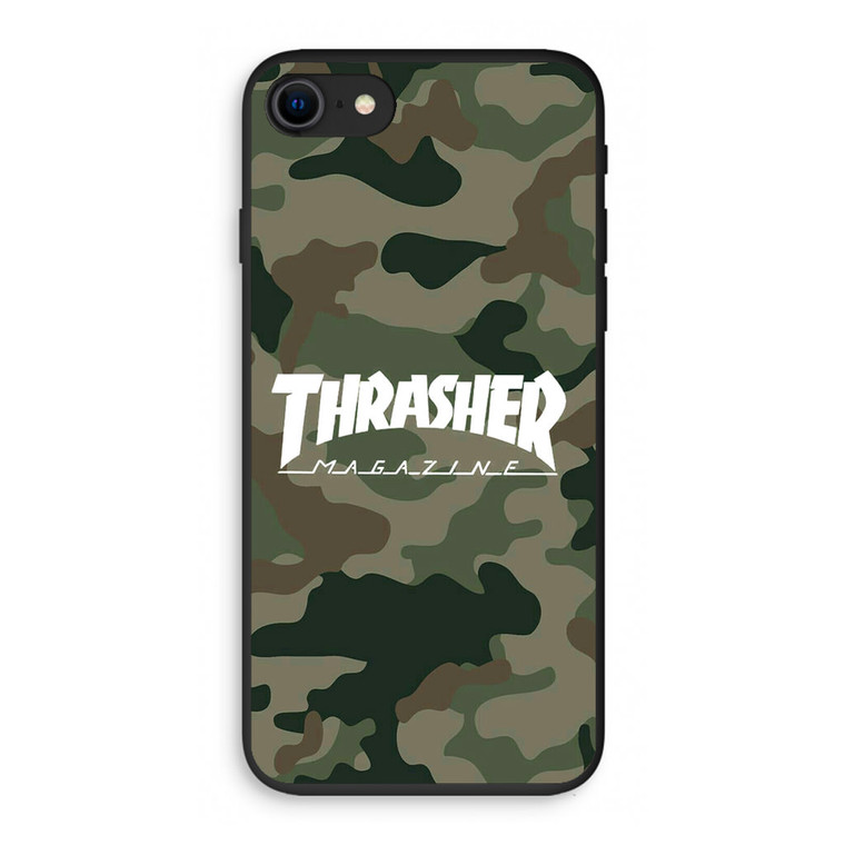 Thrasher Magazine Bape Camo iPhone SE 3rd Gen 2022 Case