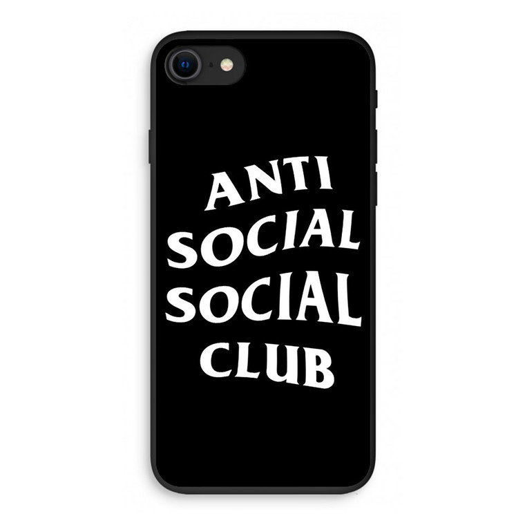 Anti Social Social Club Black iPhone SE 3rd Gen 2022 Case