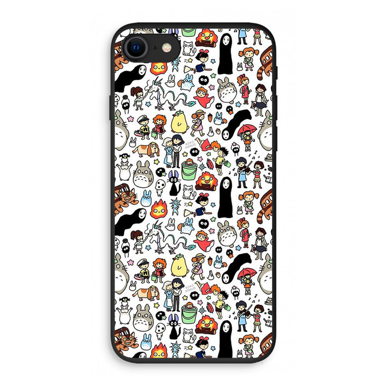 Kawaii Studio Ghibli Character iPhone SE 3rd Gen 2022 Case