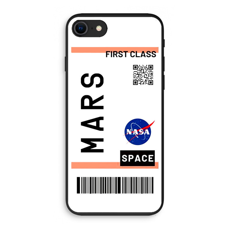 Mars Planet First Class Ticket iPhone SE 3rd Gen 2022 Case