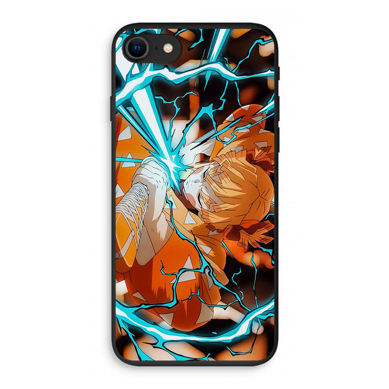 Anime Zenitsu Agatsuma iPhone SE 3rd Gen 2022 Case