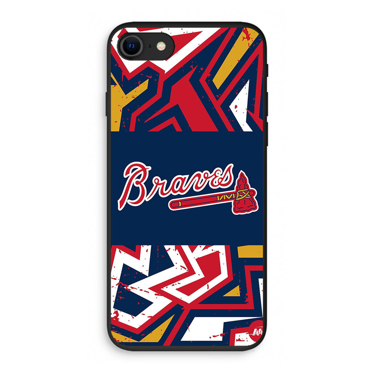 Atlanta Braves Baseball iPhone SE 3rd Gen 2022 Case