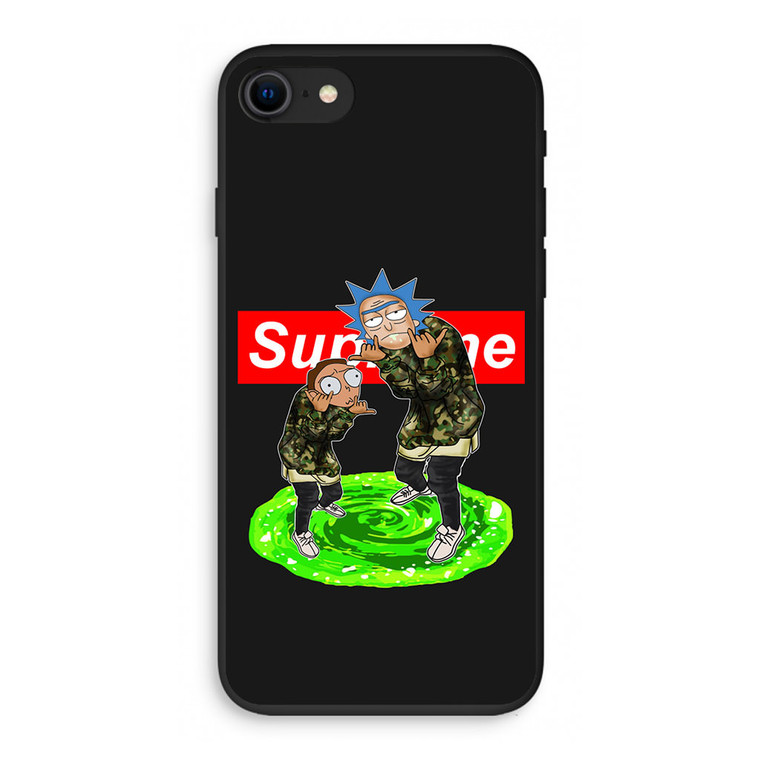 Rick and Morty Supreme iPhone SE 3rd Gen 2022 Case