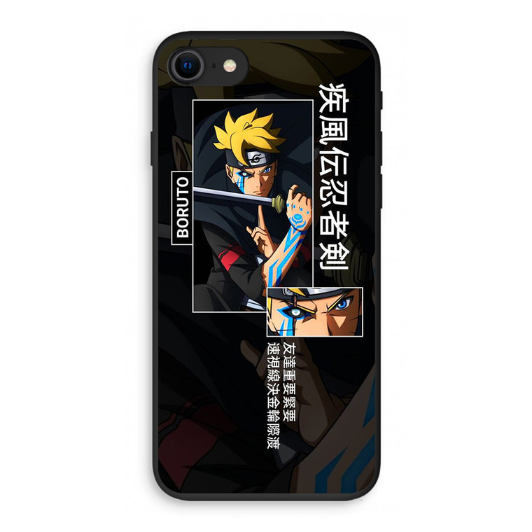 Boruto Uzumaki Anime iPhone SE 3rd Gen 2022 Case