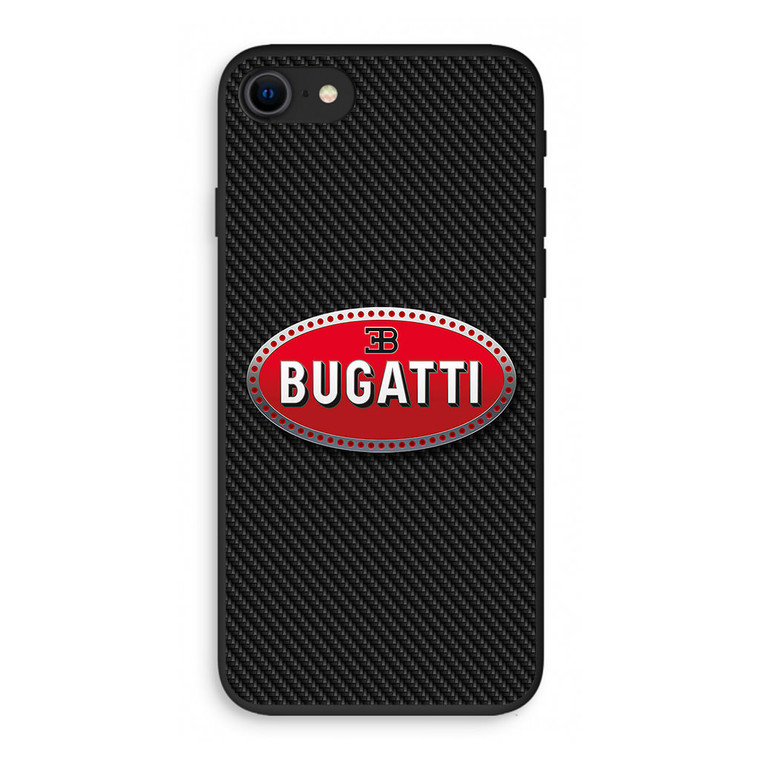 Bugatti Red Logo iPhone SE 3rd Gen 2022 Case
