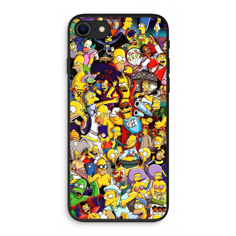 The Simpsons Characters iPhone SE 3rd Gen 2022 Case