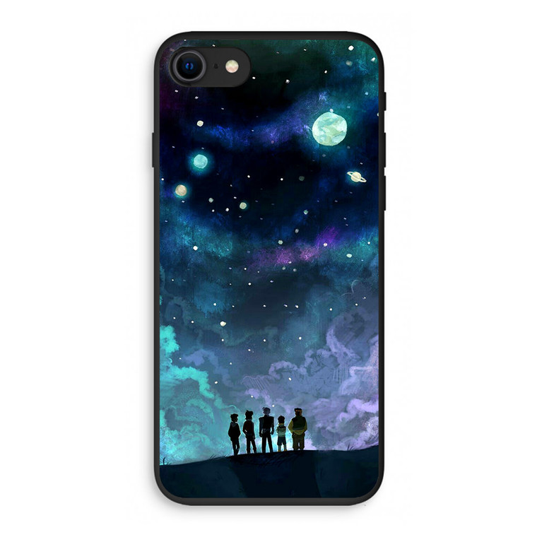 Voltron in Space Nebula iPhone SE 3rd Gen 2022 Case