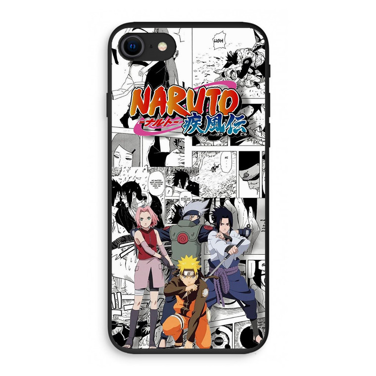 Naruto Comic Series iPhone SE 3rd Gen 2022 Case