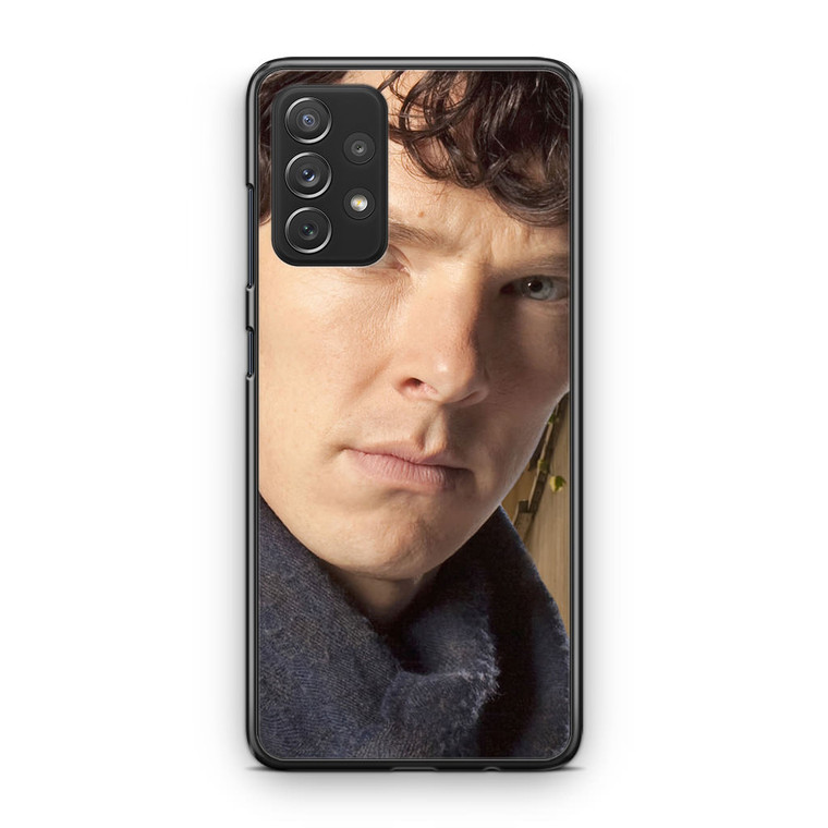 BBC Sherlock Benedict Cumberbatch Hipster Samsung Galaxy A53 5G Case