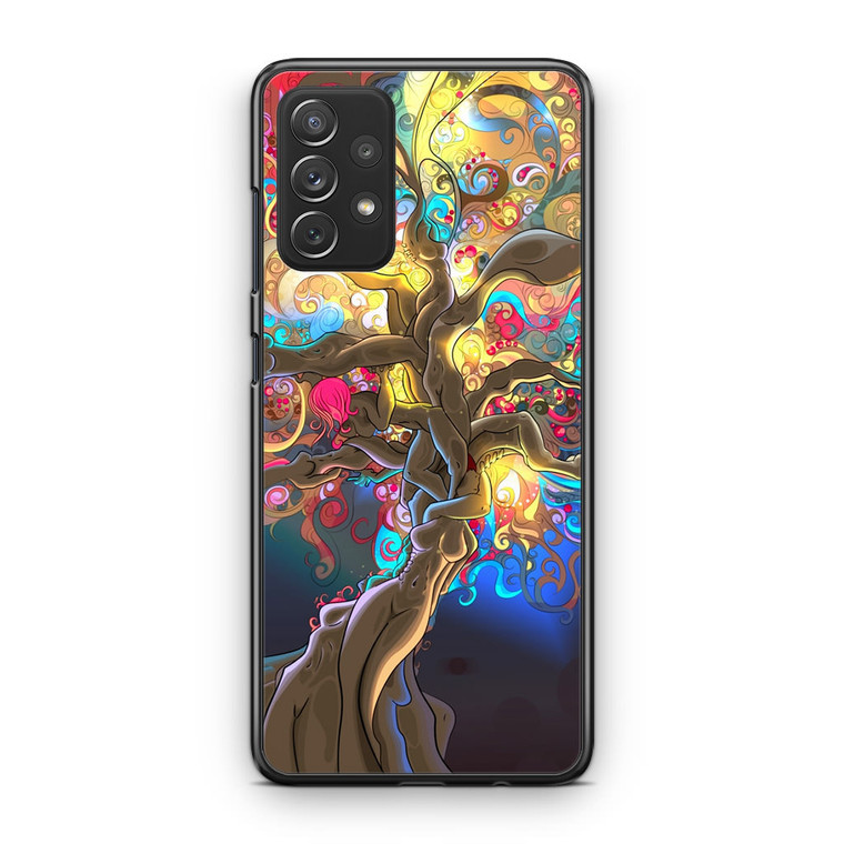 Artistic Psychedelic Womens Tree Samsung Galaxy A53 5G Case