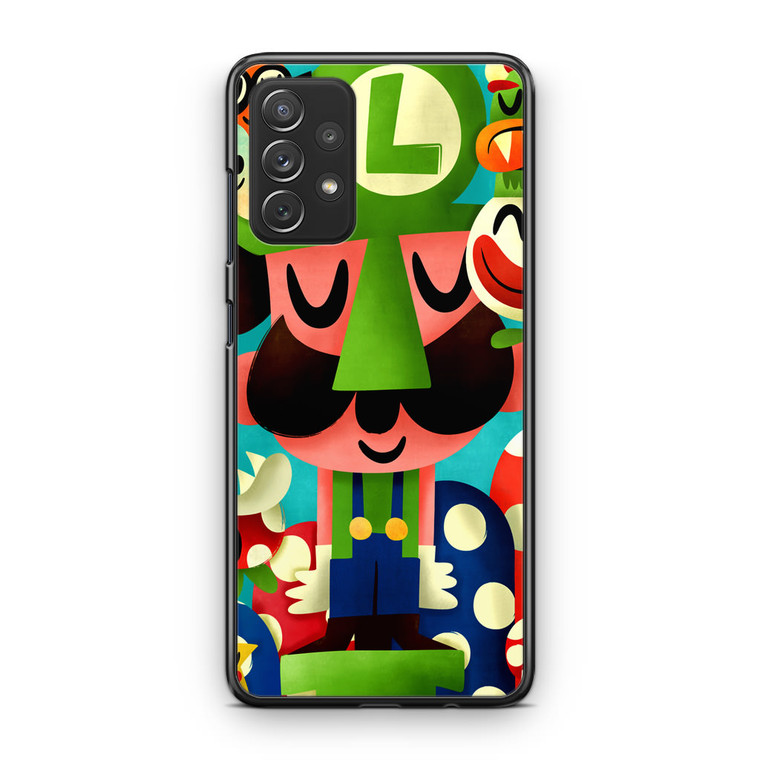 Super Mario Bros Luigi Samsung Galaxy A53 5G Case