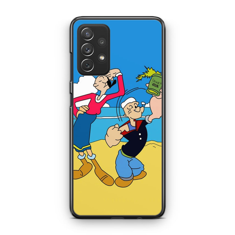 Popeye Cartoon Samsung Galaxy A53 5G Case