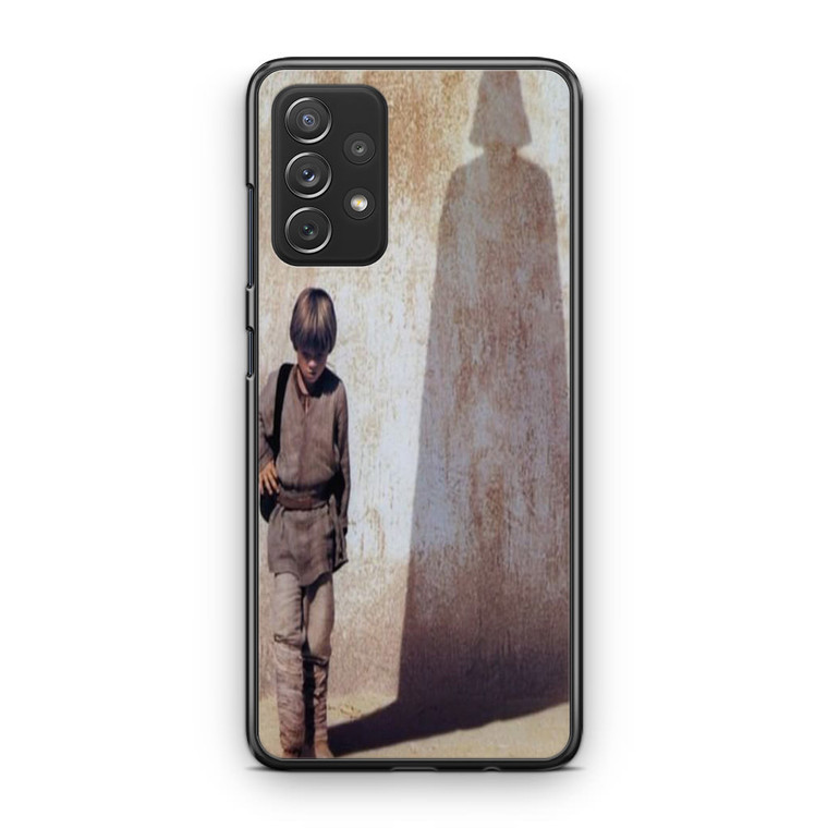 Star Wars Little Darth Vader Samsung Galaxy A53 5G Case