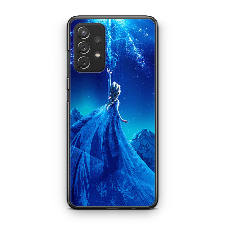 Elsa Frozen Queen Disney Illustration Samsung Galaxy A53 5G Case