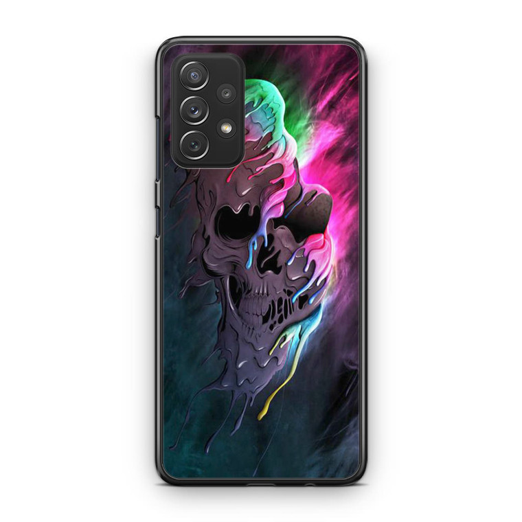 Melted Skull Samsung Galaxy A53 5G Case