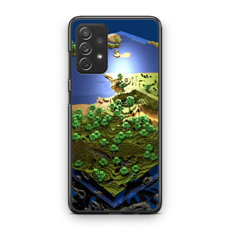 World Minecraft Samsung Galaxy A53 5G Case