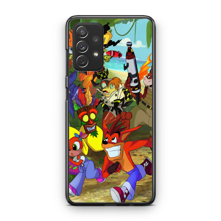 Crash Bandicoot Samsung Galaxy A53 5G Case