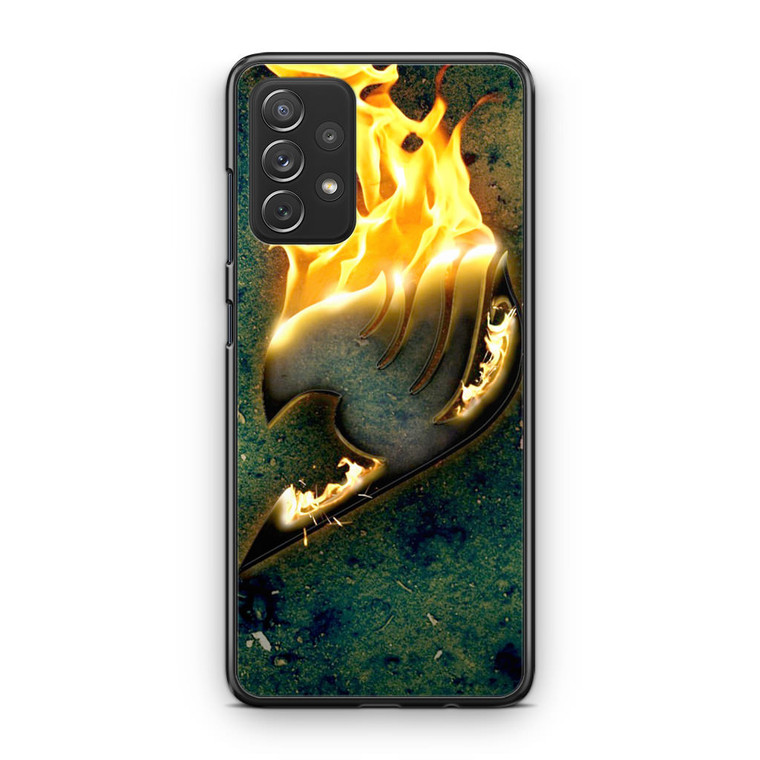 Fairy Tail Logo Flame Samsung Galaxy A53 5G Case