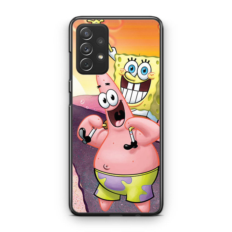 Spongebob and Pattrick Samsung Galaxy A53 5G Case