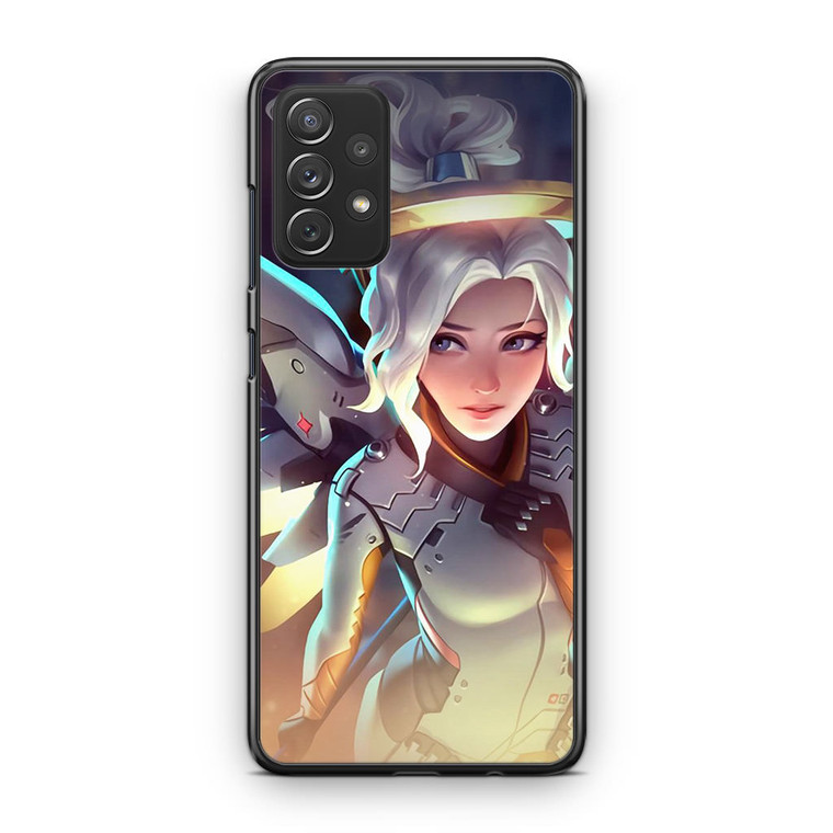 Mercy Overwatch Angel Healer Samsung Galaxy A53 5G Case