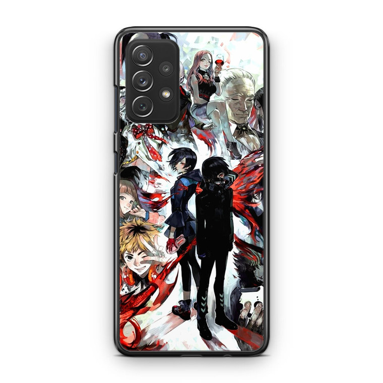 Tokyo Ghoul Water Paint Samsung Galaxy A53 5G Case