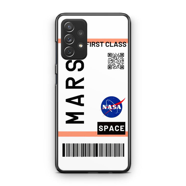 Mars Planet First Class Ticket Samsung Galaxy A53 5G Case