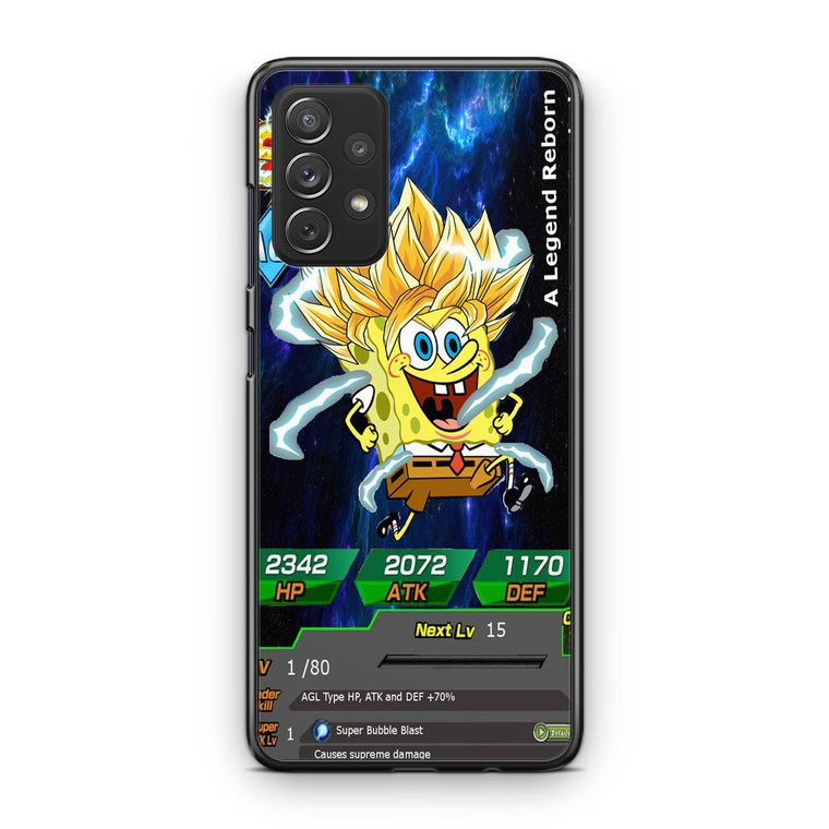 Super Saiyan Spongebob Samsung Galaxy A53 5G Case