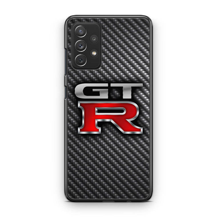 Nissan GTR Carbon Logo Samsung Galaxy A53 5G Case