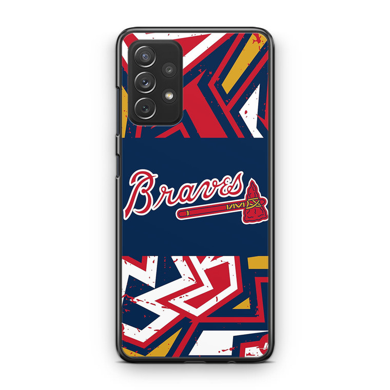 Atlanta Braves Baseball Samsung Galaxy A53 5G Case