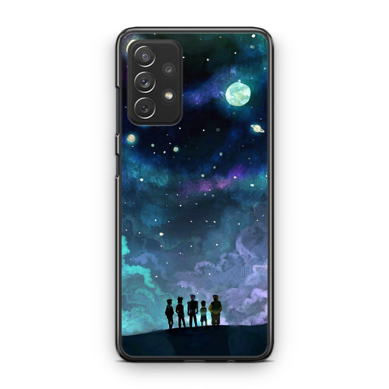 Voltron in Space Nebula Samsung Galaxy A53 5G Case