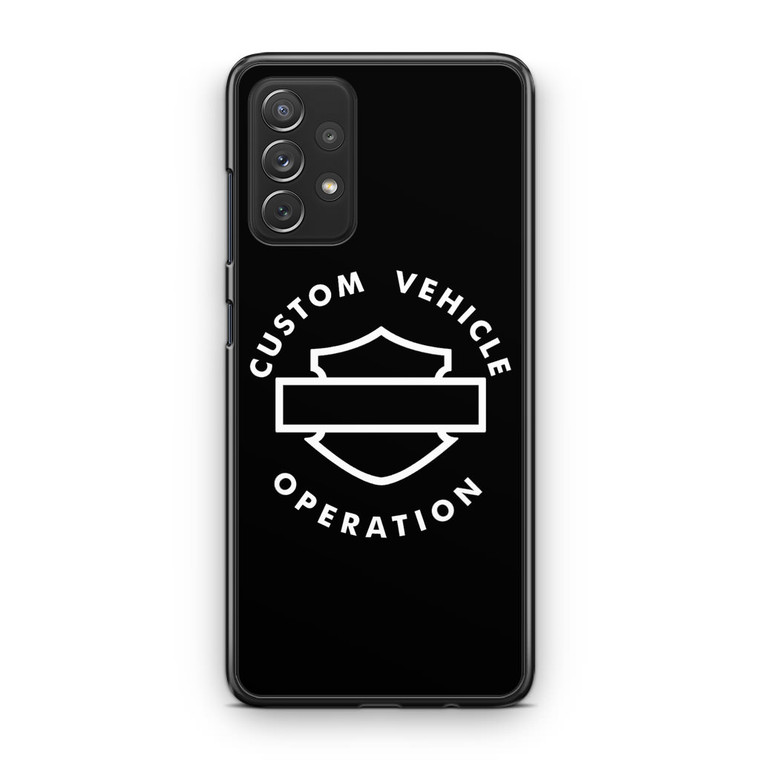 Harley Davidson Custom Vehicle Operation Samsung Galaxy A53 5G Case