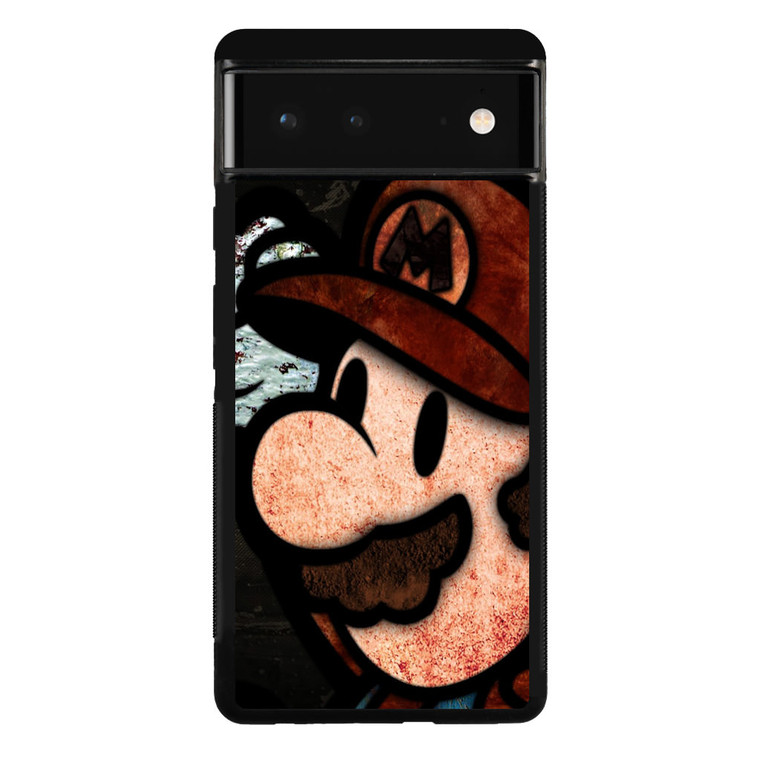 Super Mario Bros Fan Art Google Pixel 6 Case