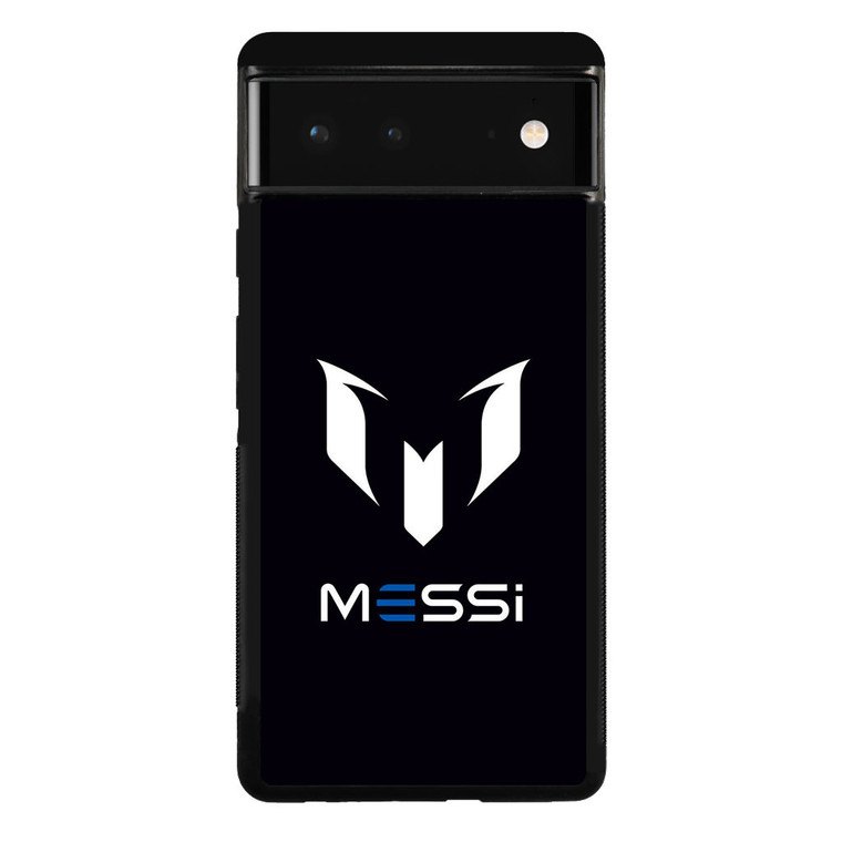 Messi Logo Art Minimal Dark Google Pixel 6 Case