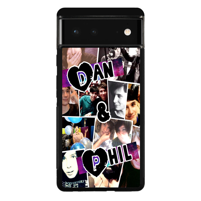 Dan and Phil Collage Google Pixel 6 Case