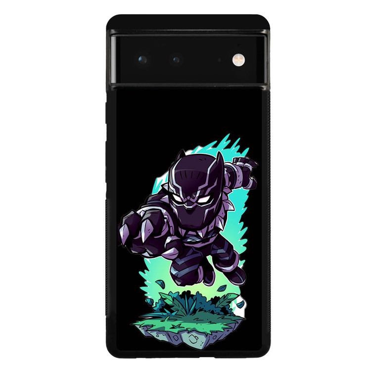 Black Panther Chibi Google Pixel 6 Case