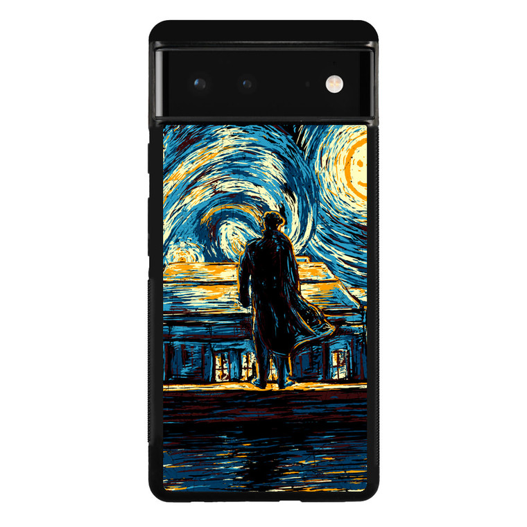 Sherlock Meet Van Gogh Google Pixel 6 Case