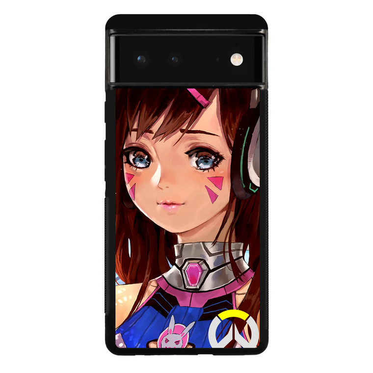 Dva Overwatch Painting Google Pixel 6 Case