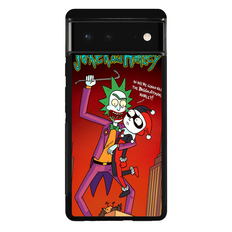 Rick And Morty Joker and Harley Google Pixel 6 Case