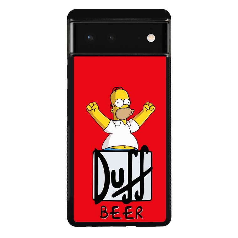Homer Love Duff Google Pixel 6 Case