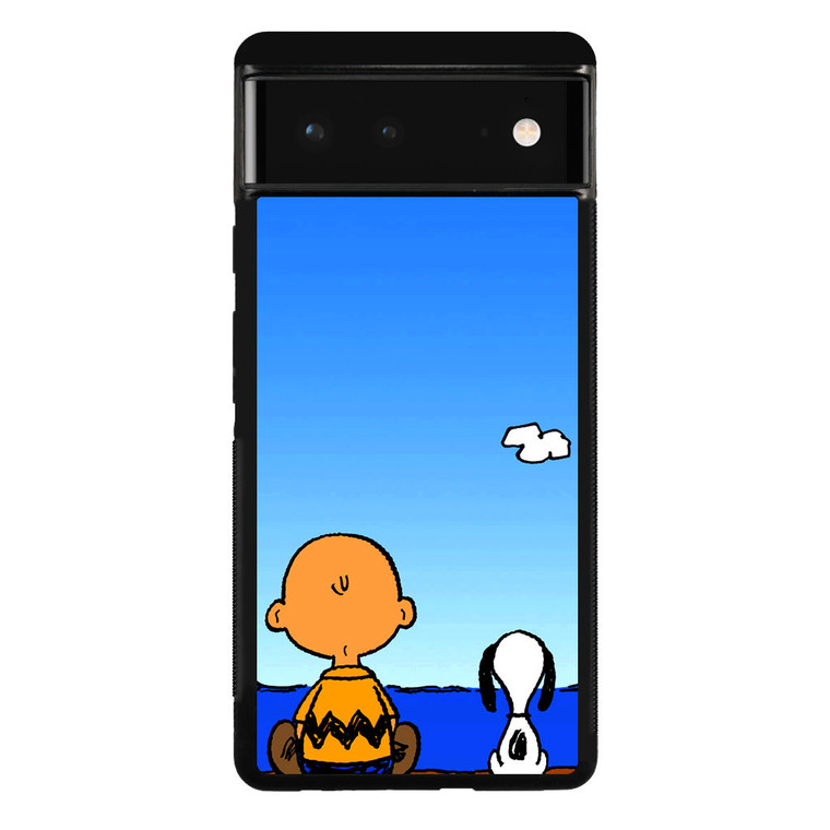 Snoopy Charlie Brown Google Pixel 6 Case