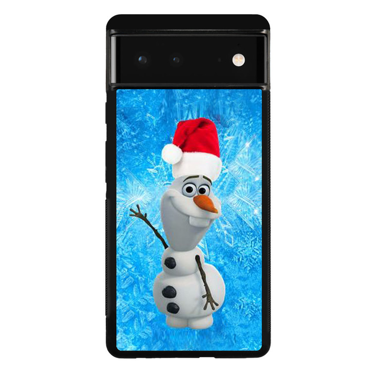 Olaf Santa Frozen Google Pixel 6 Case