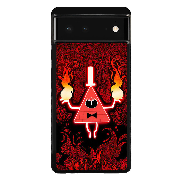 Gravity Falls Bill Cipher Angry Google Pixel 6 Case