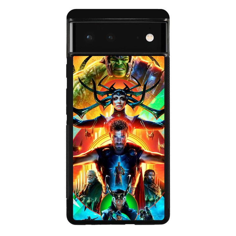 Hulk Hela Thor In Thor Ragnarok Google Pixel 6 Case