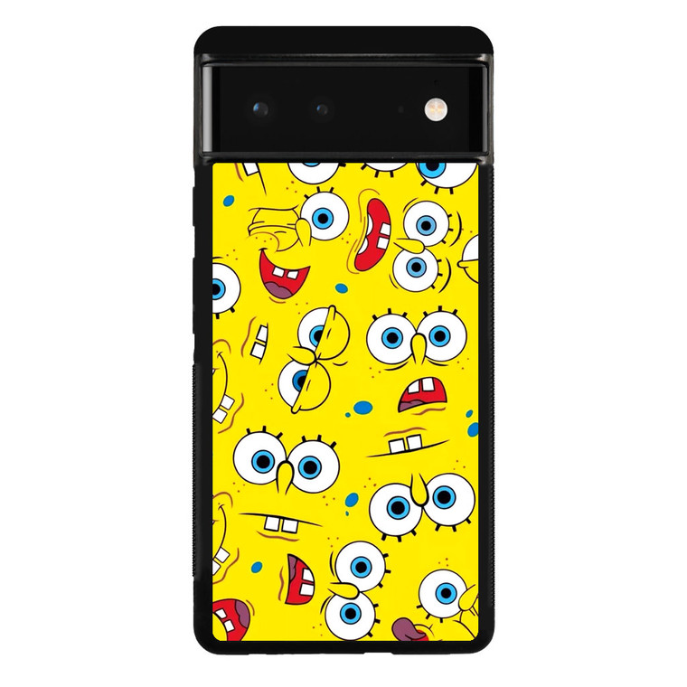 Spongebob Collage Google Pixel 6 Case