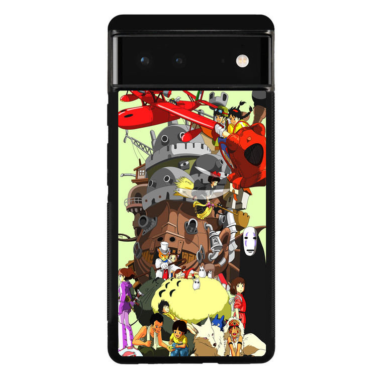 Studio Ghibli Collage Google Pixel 6 Case