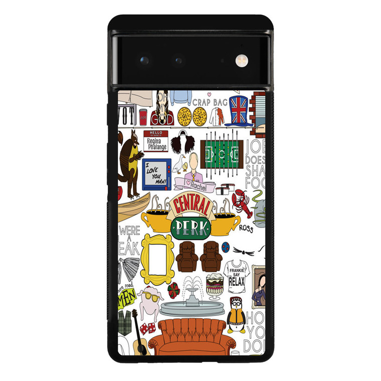 Friends Tv Show Central Perk Google Pixel 6 Case