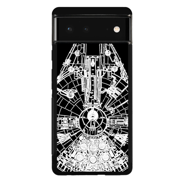 Star Wars Millenium Falcon Google Pixel 6 Case