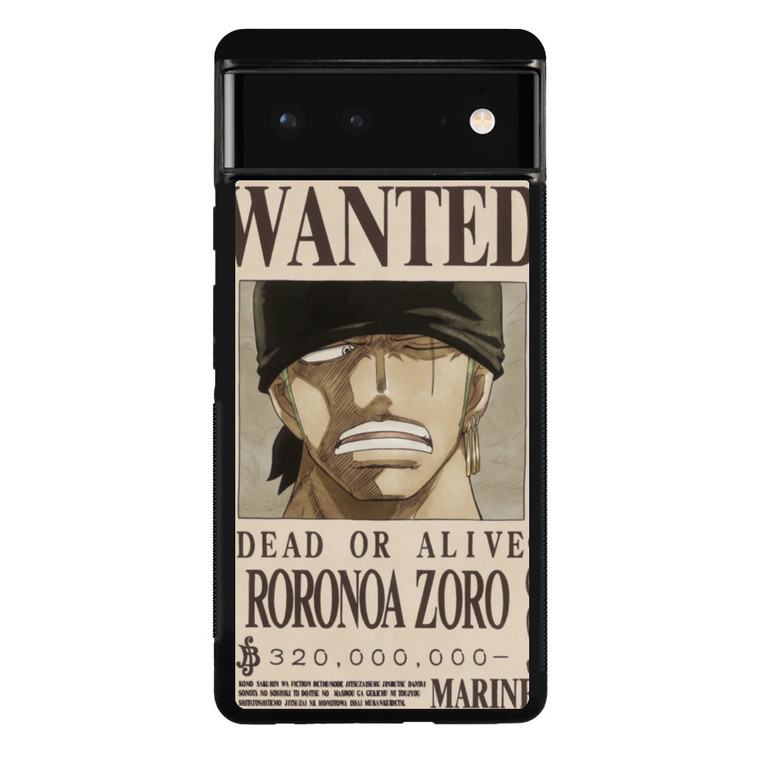 Roronoa Zoro Bounty Google Pixel 6 Case