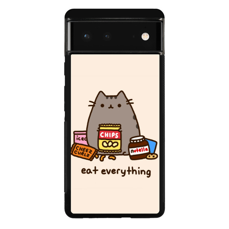 Pusheen The Cat Eat Everything Google Pixel 6 Case