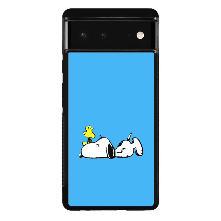 Snoopy And Woodstock Google Pixel 6 Case